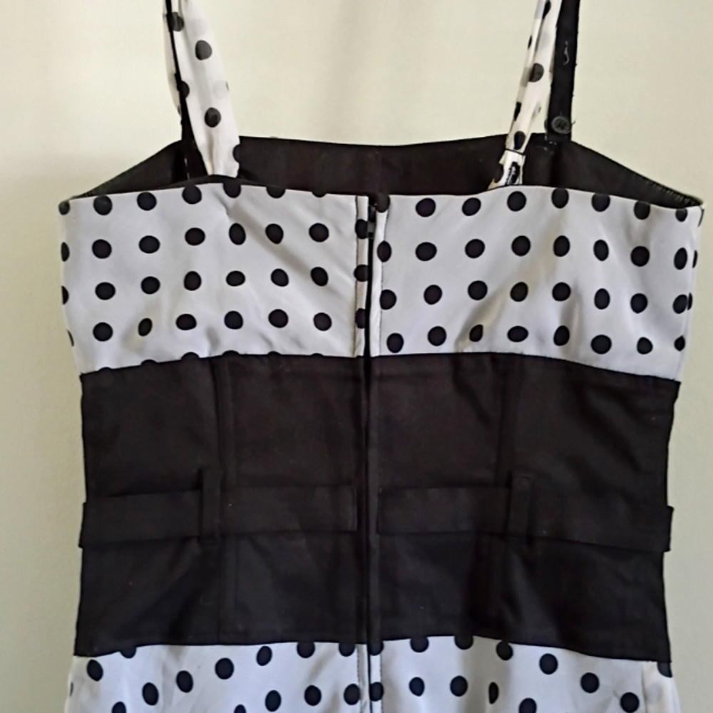 *FINAL PRICE* Tripp NYC Daang Goodman Polka Dot Convertible Dress - Picture 5 of 6